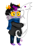  2014 blush eridan_ampora freckles fullres lusus pixel plushie seahorsedad smiling_eridan solo starter_outfit transparent veri 