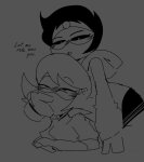  2026 blush cottoncandy crocker_corruption dubcon fullres godtier grayscale jane_crocker life_aspect maid monochrome redrom roxy_lalonde shipping sketch text tornad0tommy 