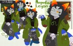  2026 action_claws chubstuck clubs diamond emoticon fullres heart hive nepeta's_hive nepeta_leijon no_hat socialdestroyia3k solo spade stars starter_outfit text weapon wonk 