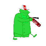 2016 animated felt fire_extinguisher flash_asset fullres jaggy_lines matchsticks poinko solo sprite_mode transparent