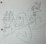 2025 anthro axe crossover dogtier fullres godtier grayscale helluva_boss jade_harley pencil profile scoundrellyfeline space_aspect undertale weapon witch