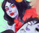 2015 alisonnyash aradia_megido fullres godtier half_ghost headshot maid sollux_captor time_aspect