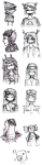  2011 atoms2ashes dream_ghost eridan_ampora eyepatch feferi_peixes fullres grayscale headshot madoka_magica mayor_sash monochrome profile sketch starter_outfit terezi_pyrope touhou vriska_serket wayward_vagabond wv 