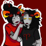  2025 age_discrepancy ancest aradia_megido blush damara_megido dancestors dream_ghost fullres iwihobid megidos ram_jam redrom shipping smoking starter_outfit 