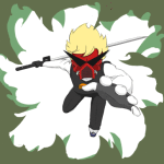  animated dirk_strider gasmask nullremnant solo strong_outfit strong_tanktop unbreakable_katana 
