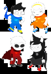 2012 beta_kids breath_aspect dave_strider dogtier fullres godtier heir jade_harley jaggy_lines john_egbert knight light_aspect pastiche rose_lalonde seer space_aspect time_aspect transparent witch yorsh