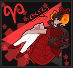 2021 annalrk aspect_symbol damara_megido dancestors dream_ghost fullres language:japanese solo stars starter_outfit text time_aspect word_balloon zodiac_symbol
