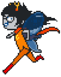 2012 animated dream_ghost feastings flash_asset fullres godtier light_aspect pixel profile solo thief transparent unused_asset vriska_serket walksprite