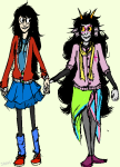  dress_of_eclectica feferi_peixes holding_hands horrorcuties jade_harley janksy redrom shipping squiddlejacket 