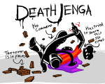  2020 agent_uniform archagent bk black_king broken_source crown fullres harlequin_uniform jack_noir jaggy_lines jenga knife text toreodere 
