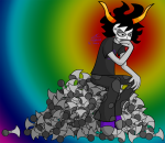  2010 fullres gamzee_makara horn_pile jaymission rubber_horn sitting solo starter_outfit 