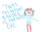 anonymous_artist casual fashion fullres holidaystuck parody solo terezi_pyrope text twas_the_night_before_christmas winter