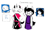  2026 blueey-jayzilla body_modification candy_kids candy_timeline dogtail fullres harry_anderson_egbert homestuck:_beyond_canon meat_timeline satyrified starter_outfit sweat tavros_crocker text vriska_maryam-lalonde wonk word_balloon yiffany_longstocking_lalonde_harley zodiac_symbol 