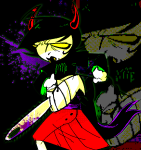  2026 blood chainsaw emet0type fullres gash_sash jaggy_lines kanaya_maryam solo starter_outfit weapon 