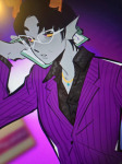  2025 artist_needed fullres hiveswap official_art reporter_spinbane solo starter_outfit 