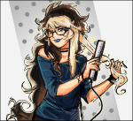 2025 alternate_hair blush casual chomplicated fashion fullres humanized solo styling_hair vriska_serket