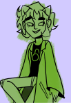  hottang limited_palette monochrome nepeta_leijon no_hat solo 