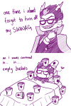  2012 bed bucket comic covered_in_bitches crying eridan_ampora fullres heart lemurly lying meme monochrome solo spade starter_outfit text 