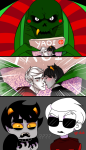  ? blush book comic dave_strider godtier homosuck karkat_vantas knight letsdrawcats lord_english red_knight_district shipping time_aspect 