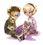  computer littlebirdkisses palerom pollination rose_lalonde shipping sollux_captor 