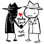 2026 doctoraiama fullres grayscale heart highlight_color holding_hands jack_noir jaggy_lines monochrome problem_sleuth problem_sleuth_(adventure) problem_slick redrom shipping spades_slick text 
