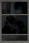 2011 blackrom blood comic eridan_ampora erisol fullres gore no_glasses pride shipping smiling_eridan sollux_captor starter_outfit text