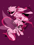  action_claws dirk_strider godtier heart_aspect limited_palette midair nepeta_leijon prince quere request rogue 