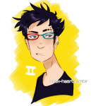  2016 body_modification broken_source clock-heart fullres headshot humanized sollux_captor solo starter_outfit zodiac_symbol 