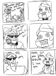  bro brocal comic grayscale lil_cal redrom shipping thelucky21 