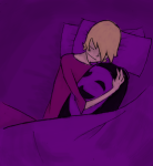  2010 bed crossover fullres high_angle pajamas rose_lalonde shaon sleeping solo yume_nikki 