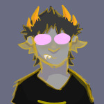  blind_sollux candy_timeline headshot homestuck^2 nintendont2502 sollux_captor solo 