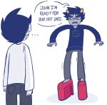  ... 2026 back_angle communism fashion formal fullres jaggy_lines john_egbert johnkat_gayly karkat_vantas redrom shipping starter_outfit word_balloon 