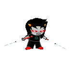  2016 animated dragon_cane flash_asset fullres jaggy_lines paperseverywhere solo sprite_mode starter_outfit terezi_pyrope transparent 