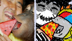 2014 animals dancestors food fullres headshot image_manipulation jaggy_lines kurloz_makara mituna_captor reaction sailorbeefcake scribble_mode starter_outfit