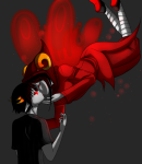  2011 2spooky aradia_megido back_angle fullres godtier kiss maid midair pride redrom shipping sollux_captor starter_outfit time_aspect 