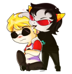  arbooni coolkids dave_strider heart licking red_baseball_tee redrom shipping terezi_pyrope 