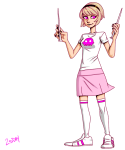  2sday knitting_needles rose_lalonde solo starter_outfit 