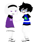  2011 animated blue_slime_ghost_shirt fullres holding_hands jaggy_lines john_egbert madammonkey mauve_squiddle_shirt rose_lalonde starter_outfit transparent 