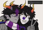  2026 arm_around_shoulder eridan_ampora fullres gamzee_makara lsa7mu7e no_cape seaweed shipping starter_outfit text 