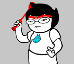  2026 animated fullres highlight_color jaggy_lines jane_crocker junior_battermaster's_bowlbuster_poking_solution_50000 junior_battermaster's_bowlbuster_stirring_solution_50000 monochrome native_source offkilterkeys solo starter_outfit tiaratop 