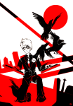  crows dave_strider four_aces_suited kneeling limited_palette solo thatisdebatable timetables 
