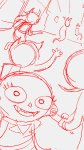 2016 back_angle calliope dogtier fullres ghostbusters halloweenstuck jade_harley jaggy_lines jake_english nannasprite paperseverywhere roxy_lalonde selfie sketch sprite