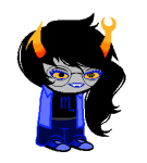  2013 alternate_hair au bloodswap fullres jaggy_lines sleuthinglicorice solo sprite_mode vriska_serket 