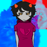  2026 animals animated au cats eyestrain fullres godtier heart_aspect image_manipulation licking nepeta_leijon no_hat rogue solo unhomelystuck 