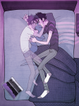  crying deleted_source eridan_ampora erisol fanfic_art humanized kino redrom shipping sollux_captor the_other_side_of_the_heart 