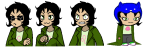  arms_crossed glasses_added humanized image_manipulation mydeardream nepeta_leijon no_hat solo sprite_mode talksprite 