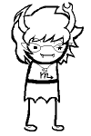  2025 aranea_serket dancestors frigiddoctoratus fullres grayscale jaggy_lines lineart native_source pastiche problem_sleuth_(adventure) solo starter_outfit sufferer_necklace 