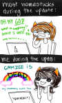  ! 2014 ? clouds comic computer crying fake_horns fandom fullres loopusomg rainbow spade text 