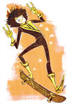  2013 dancestors fullres mituna_captor no_hat pukind skateboard solo stars starter_outfit zodiac_symbol 