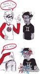  comic dave_strider parody psionics red_baseball_tee sollux_captor tacitpact team_fortress_2 